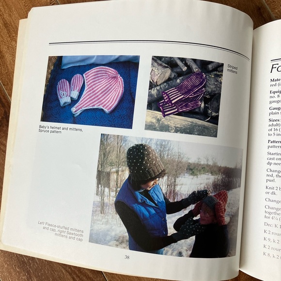 Robin Hansen Maine Mittens Knitting Book - Picture 4 of 8